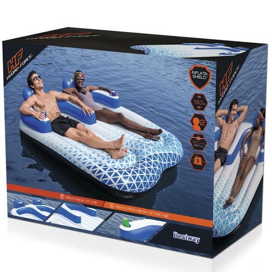 Bestway - Hydro Force Indigo Wave Double Lounge