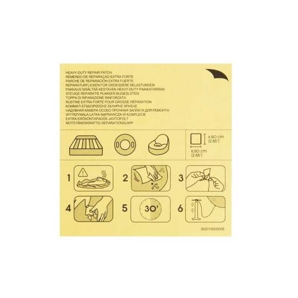 [20-PACK] Självhäftade Heavy Duty Reparationslapp / Plåster