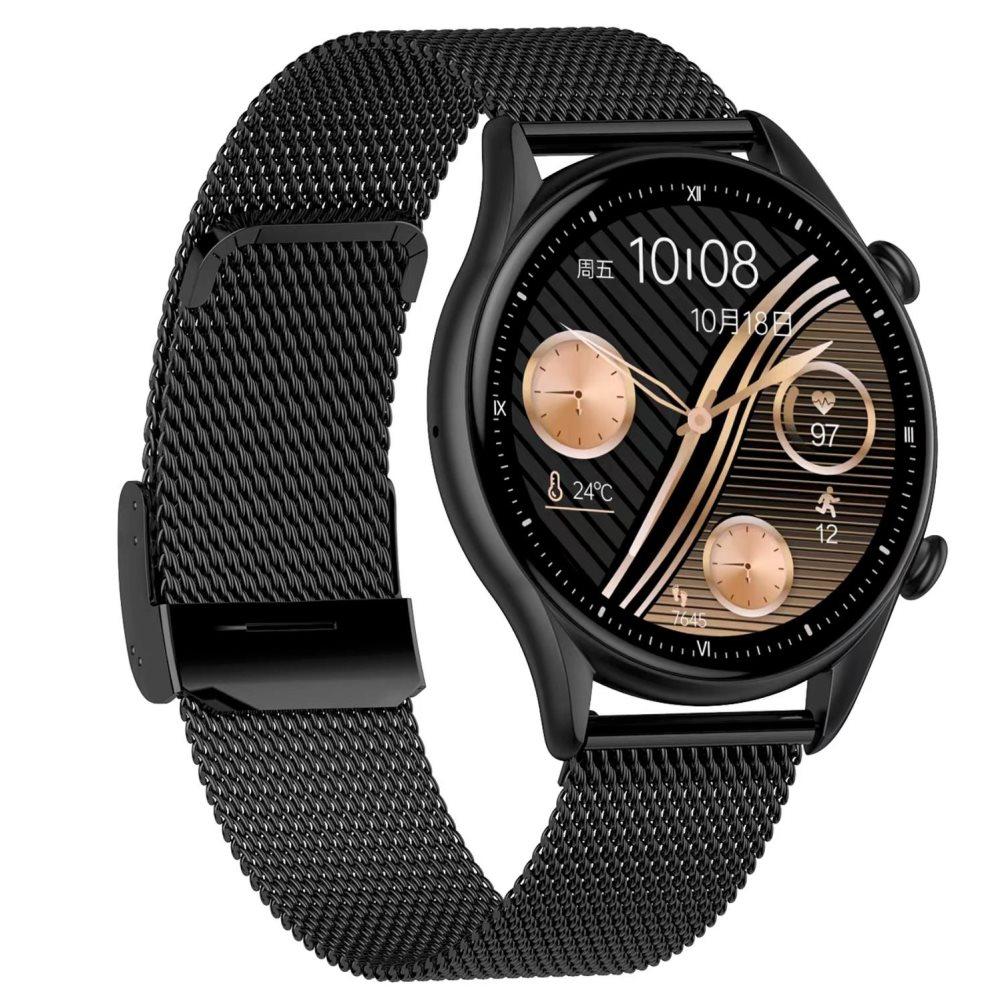 G3 Sports Smartwatch - Svart Metall
