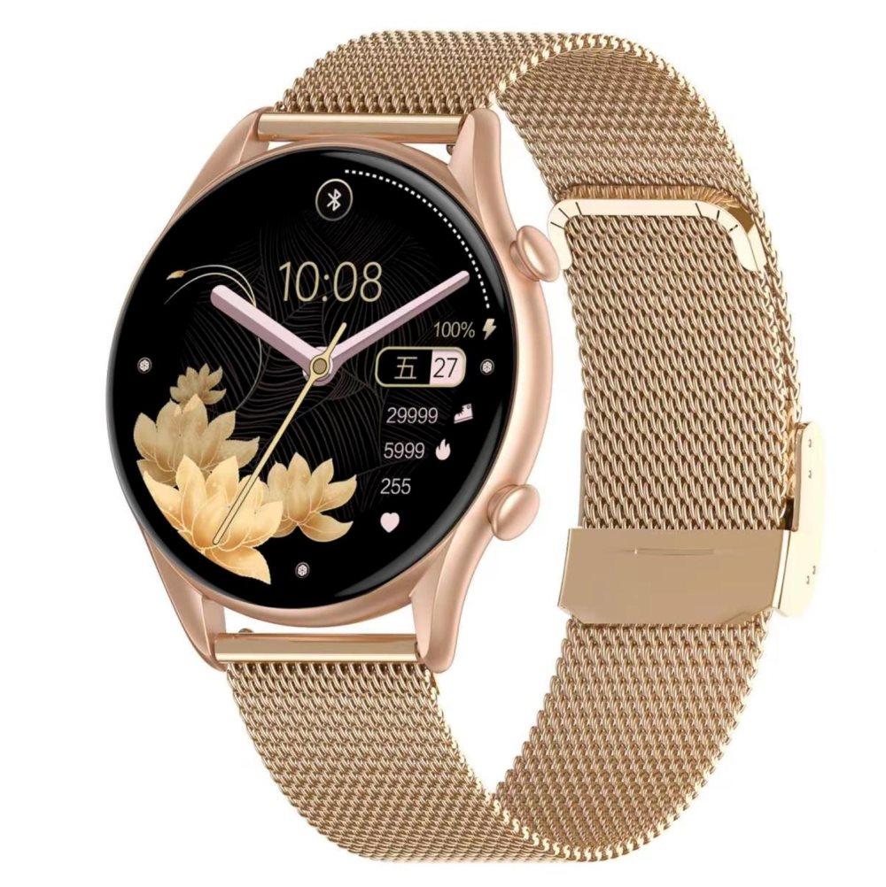 G3 Sports Smartwatch - Guld Metall Band