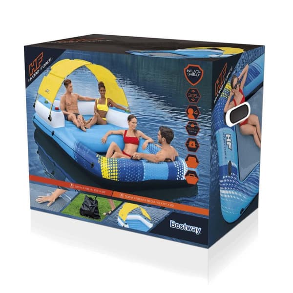 Bestway Hydro-Force flydende ø 305x186x58 cm