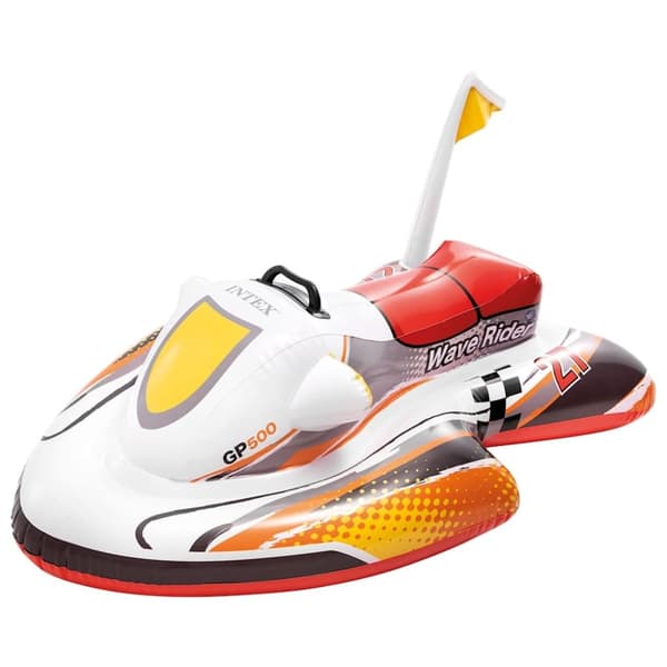 INTEX Wave Rider bademadras 117x77 cm speedbådsdesign