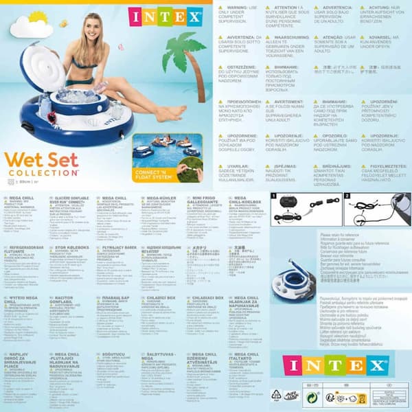INTEX Flytende drikkeholder Mega Chill