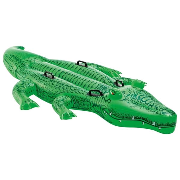 INTEX Giant Gator badedyr 203x114 cm