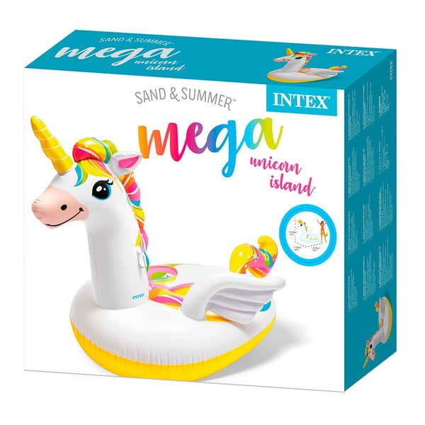 Intex Mega Unicorn Valkoinen 163 x 251 x 145 cm