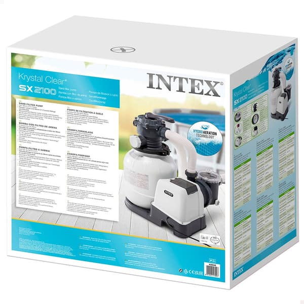 Intex Hiekkasuodatinpumppu Valkoinen