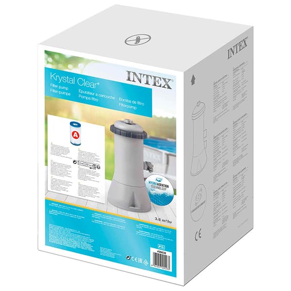 Intex Kasetin Suodatinpumppu 3.785l/h Harmaa A Type