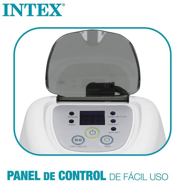 Intex Saltchlorinator Til Pools Op Til Krystal Clear Transparent