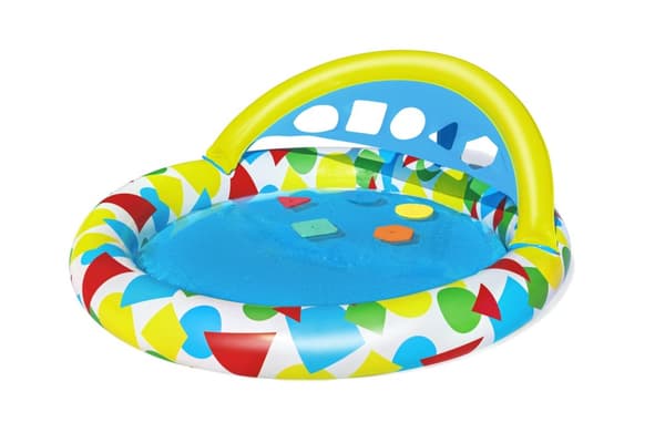 BESTWAY Splash & Learn Kiddie Pool, 1.20m x 1.17m x 46cm, 52378
