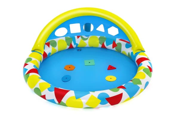 BESTWAY Splash & Learn Kiddie Pool, 1.20m x 1.17m x 46cm, 52378
