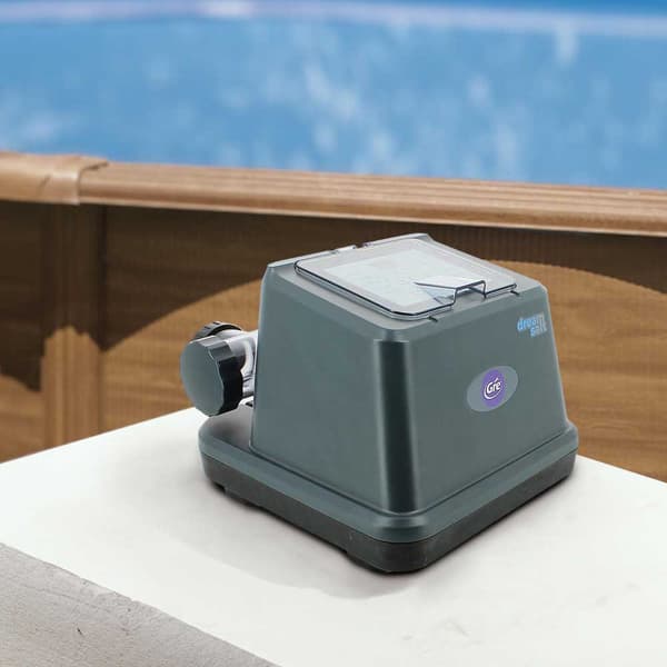 Gre Over Pool Op Til Saltvandsklorinatorsystem 25 M³ Transparent