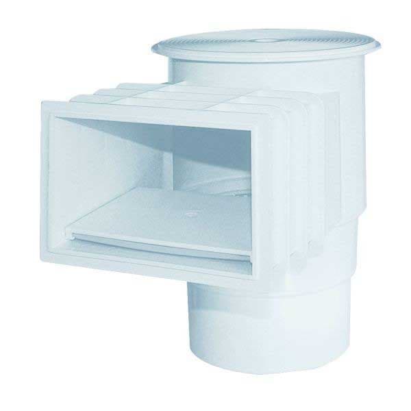 Productos Qp Skimmerin Vakiosuu Neliömäinen Kansi Ø200mm 5m3/h
