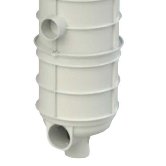 Astralpool 73158 17.5l Filtrering Skimmer Til Beton Med 2 Patroner 16m3