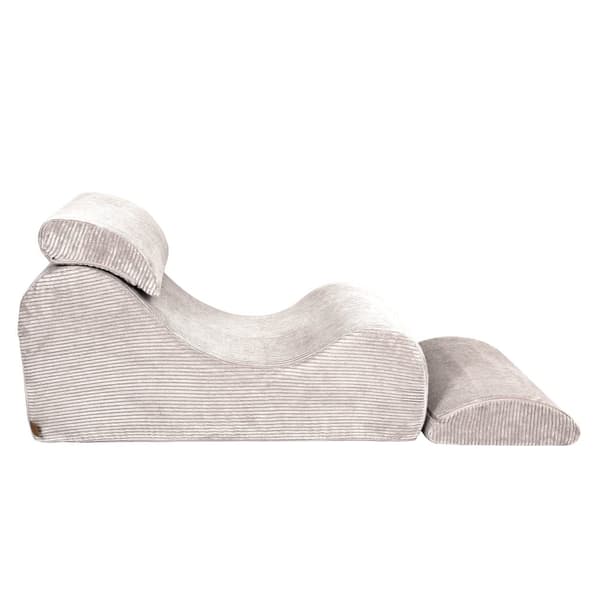 Foam Wave Lounger för barn - soffa för barnrummet, Aesthetic
