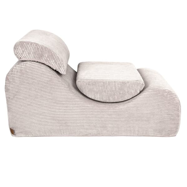 Foam Wave Lounger för barn - soffa för barnrummet, Aesthetic