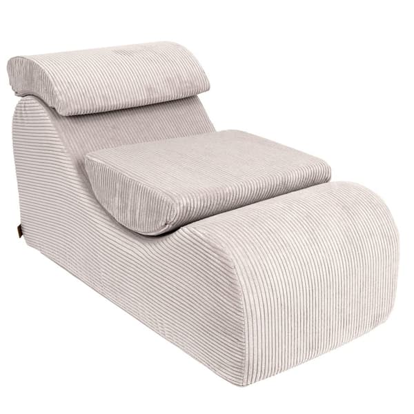 Foam Wave Lounger för barn - soffa för barnrummet, Aesthetic