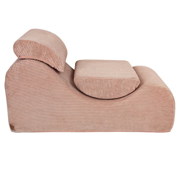 Foam Wave Lounger för barn - soffa för barnrummet, Aesthetic