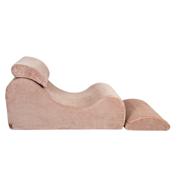 Foam Wave Lounger för barn - soffa för barnrummet, Aesthetic