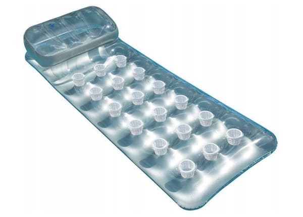 Intex Silver Uppblåsbar Solmadrass 188x71cm