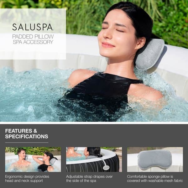 Spa-kudde - balneokudde Bestway - 60316 - 10NAX22 Spas - Tillbehör, Grå
