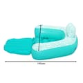 Miniatyrbild 3 av 11: Flytfåtölj / Poolstol / Badmadrass - Flytstol för pool