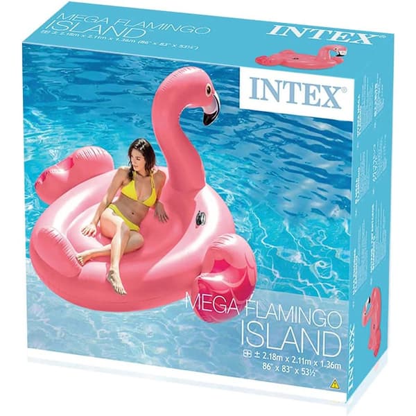 Inflatable Flamingo Ø, Kraftig Greb, Rummelig Design,Mega Flamingo