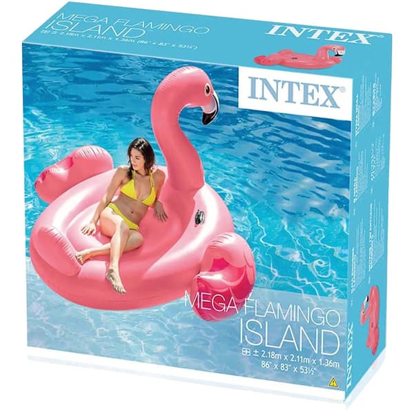 Inflatable Flamingo Ø, Kraftig Greb, Rummelig Design,Mega Flamingo