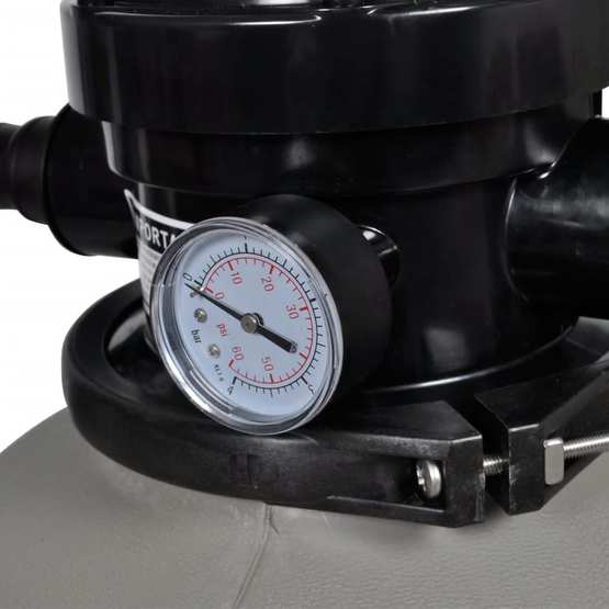 Sandfilterpump 600 W 17000 L/Tim.