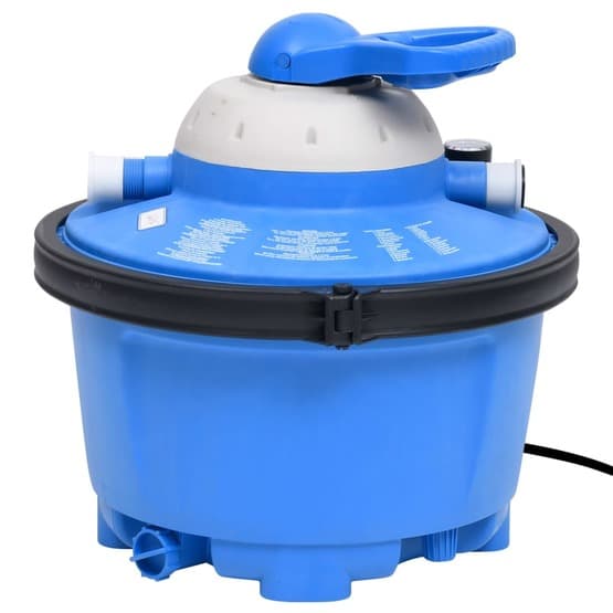 Sandfilterpump Blå Och Svart 385X620X432 Mm 200 W 25 L