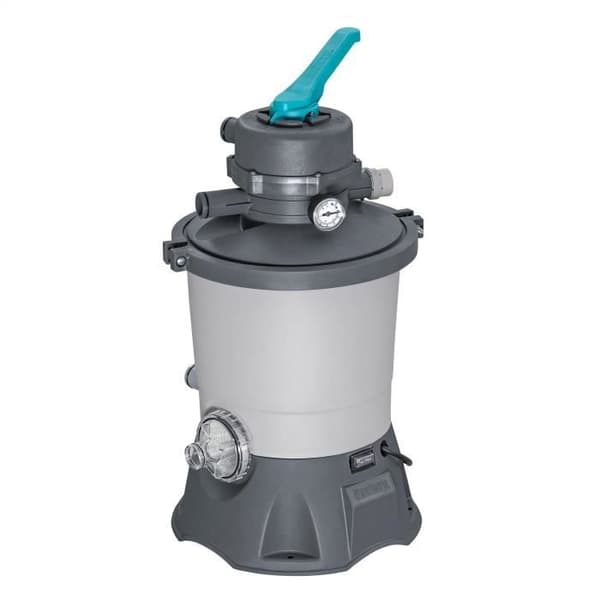 Sandfilter / filtreringspump för simbassänger upp till 18 m3 - Bestway - 3 596 L/h - Med förfilter