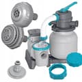 Miniatyrbillede 2 af 10: Filtreringssandpumpe Bestway® 6056 l/t sandfilter #58497
