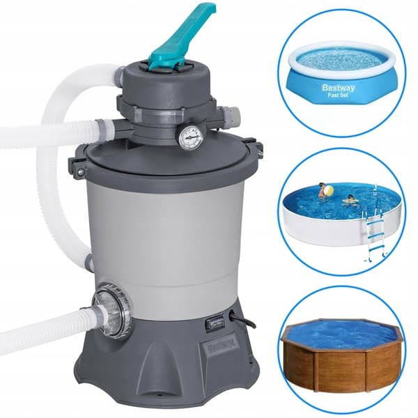 Suodatushiekkapumppu Bestway® 3596 l/h hiekkasuodatin #58515