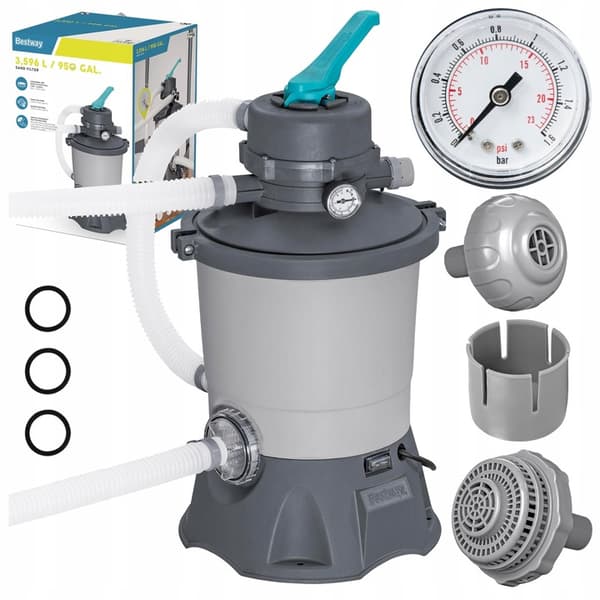 Filtreringssandpumpe Bestway® 3596 l/t sandfilter #58515