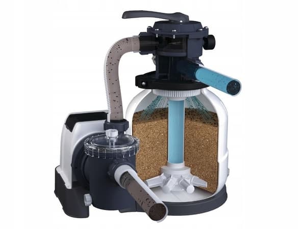 Sandfiltrering 3500 l/t Krystal Clear #26642