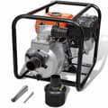Miniatyrbild 1 av 2: Bensindriven vattenpump 80 mm anslutning 4800 W
