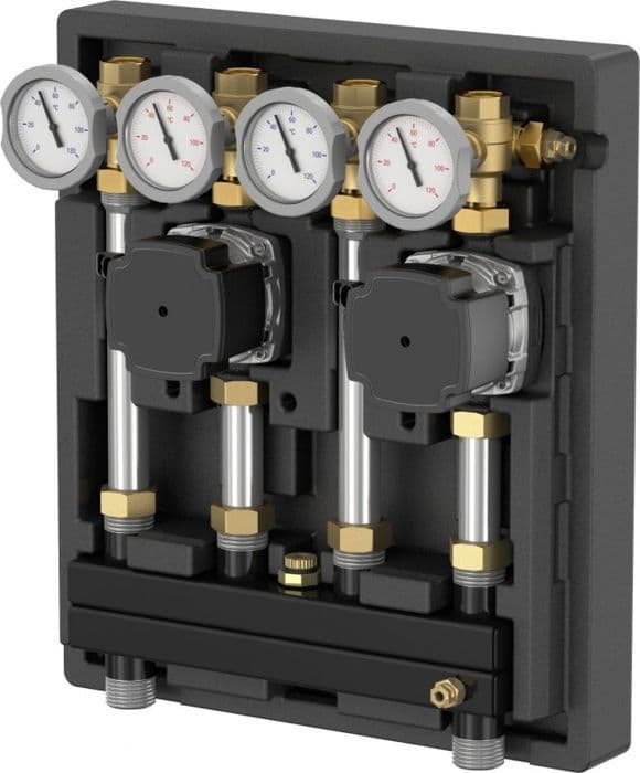 Lokal teknik för pump - filtergrupp Comap - M26103.2 - MEIFLOW Combi UK/UK pumpgrupp (WILO YONOS PARA RS 15/6)