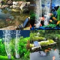 Miniatyrbild 2 av 7: Lollanda Solenergi syrepump till akvarium – Pool- och damm-luftare, utomhus fiskdamm, vattenodling och akvarium luftpump