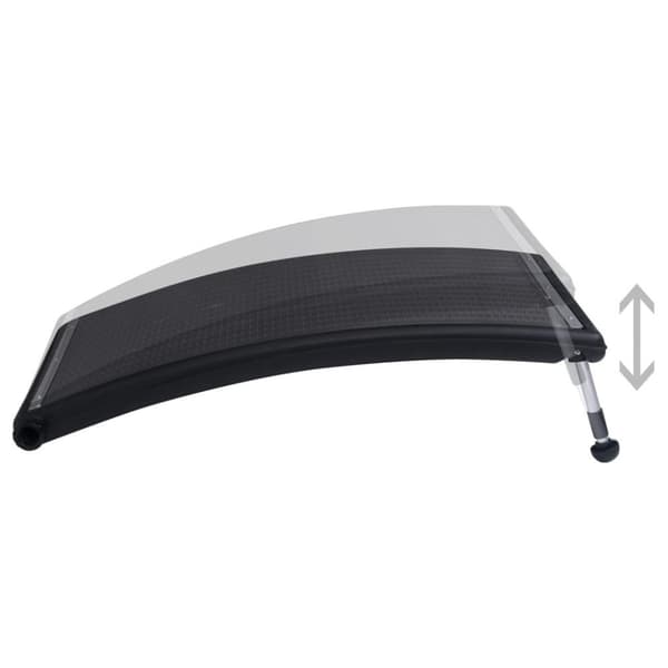 vidaXL Solcellepanel for basseng buet 2 stk 110x65 cm