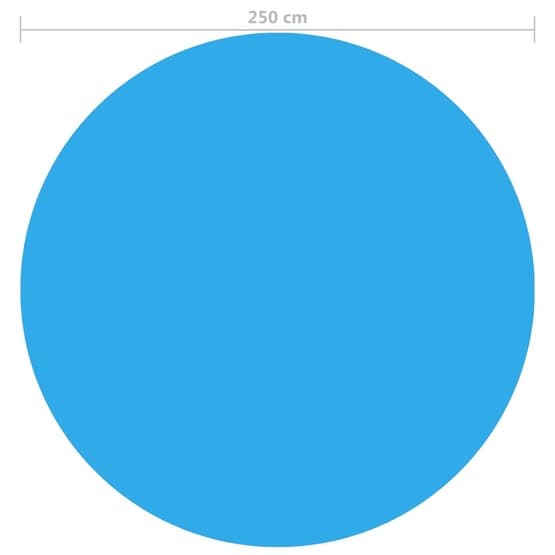 Värmeduk Pool Pe 250 Cm Blå