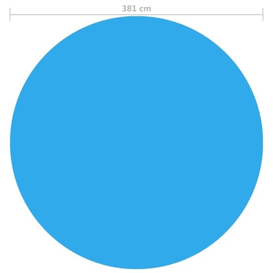 Värmeduk Pool Pe 381 Cm Blå