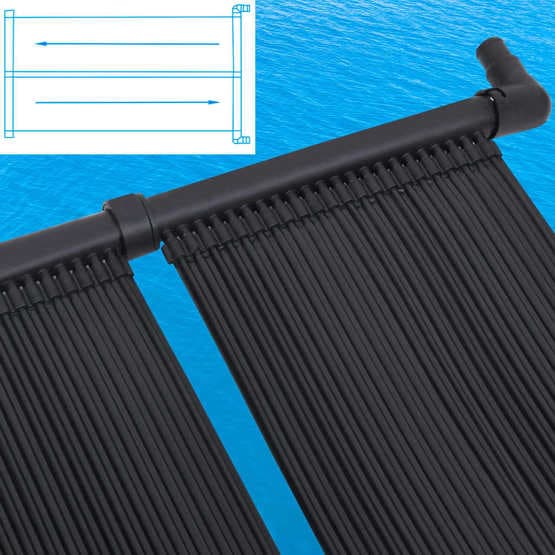 Solpaneler För Pool 4 St 80X310 Cm