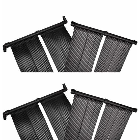 Solfångare Till Pool 4 St 80X620 Cm