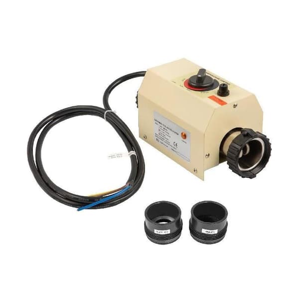 2,7-3,3kW 20°C-40°C justerbar intelligent poolvärmare med 48mm gränssnitt, automatisk uppvärmning, mångsidig användning, säker och pålitlig,lättanvänd