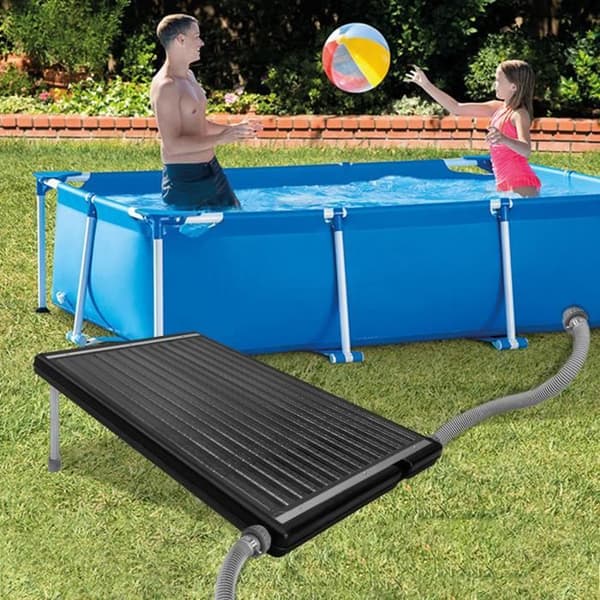 Solar poolvärme - LZQ - Poolvärmare - 15L uppsamlare - Ø 50mm - Svart