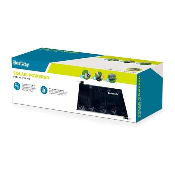 BESTWAY - Solvärmematta för Bestway simbassäng - Svart