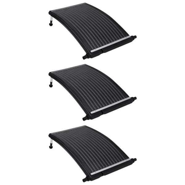 vidaXL Välvd solpanel för pool 3 st 110x65 cm -  Poolvärmare