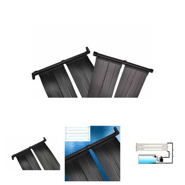 The Living Store solpaneler til poolopvarmning 80x620 cm -  Pool – opvarmning