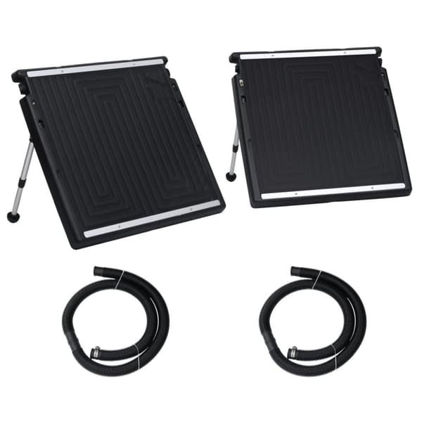 The Living Store dobbelt solpanel til pool 150x75 cm -  Pool – opvarmning