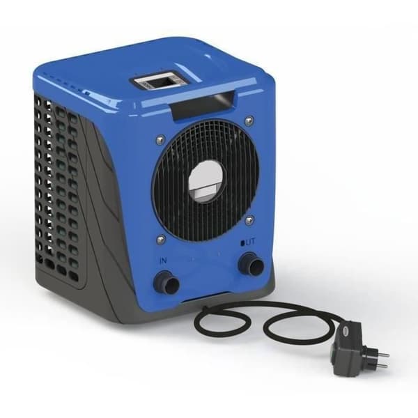 BESTWAY ovan jord poolvärmepump - Varmvatten 3,5 KW - Blå och svart