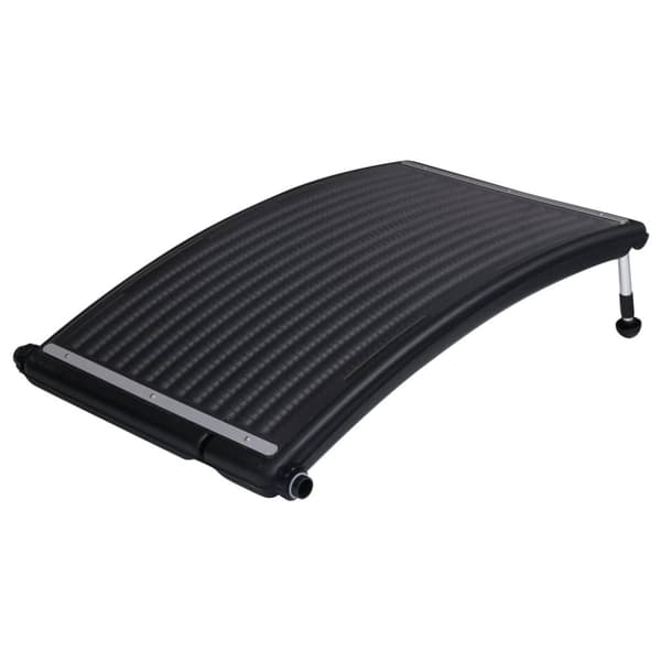 Rundad solpanel för pool 110x65 cm